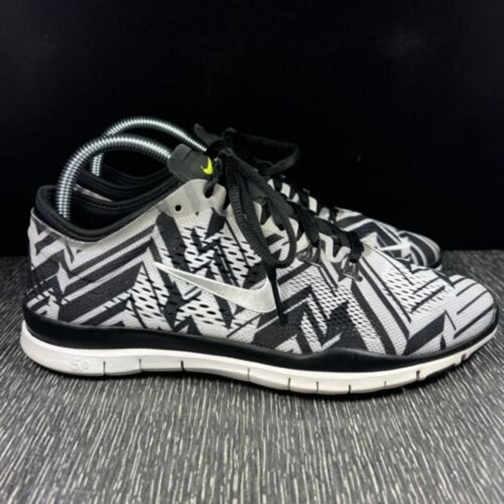 Nike Womens Free 5.0 TR Fit 4 629832-017 Black Running Shoes Sneakers Size 8.5